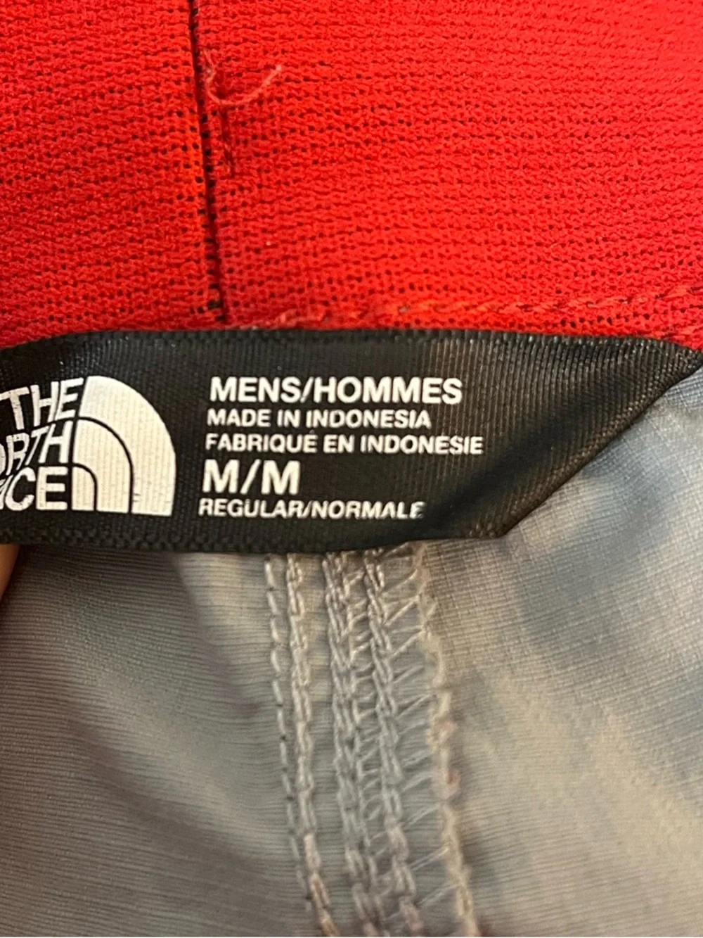 The North Face Light Gray Men's Nylon Ripstop Outdoor Hiking Shorts Men’s Medium